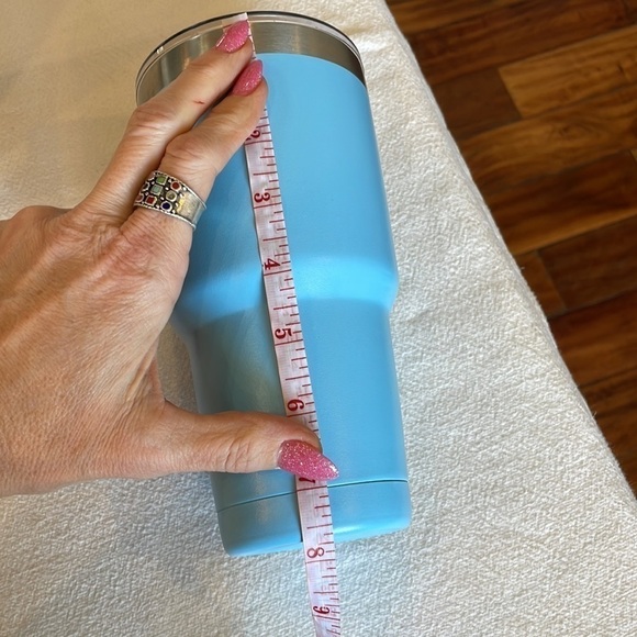 💐5/25 polar camel light blue 30 ounce insulated coffee tea drink tumbler - Picture 4 of 5